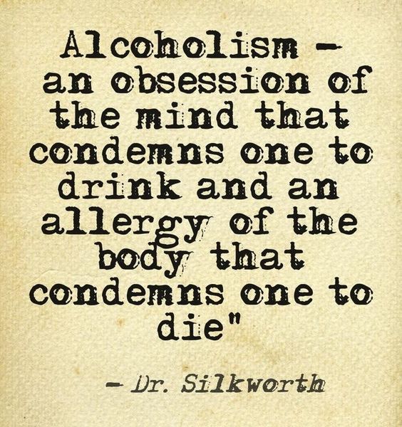 What do you have to do to stay sober?